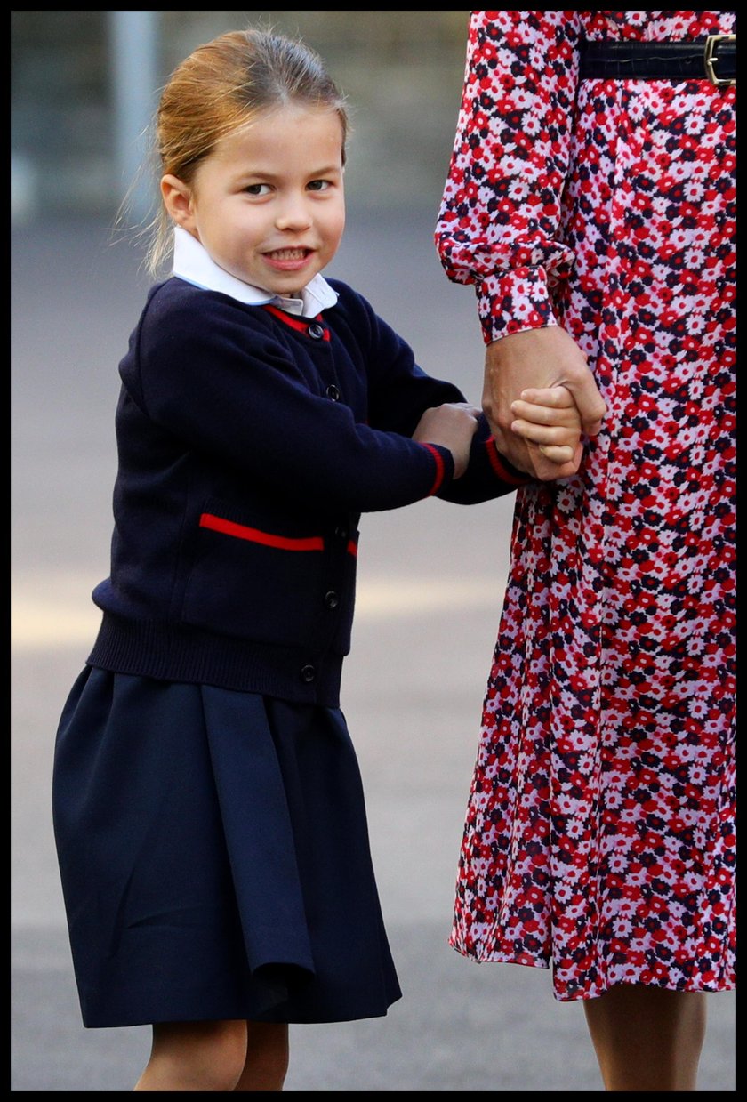 Czteroletnia księżniczka Charlotte