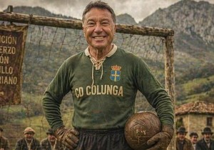 Slika Mateosa Gonzalesa urađena veštačkom inteligencijom | Foto: CD Colunga