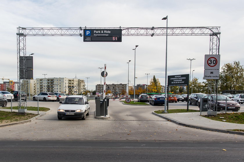 Zbadają napełnienie parkingu Park & Ride Szymanowskiego w Poznaniu