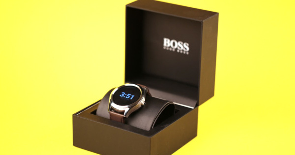 Smartwatch von Hugo Boss im Test: massives Schmuckstück | TechStage