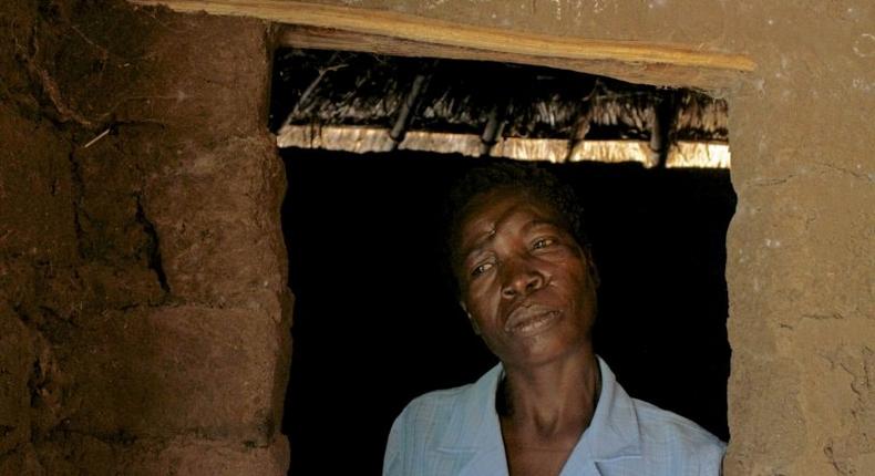 A woman accused of witchcraft in northern Tanzania. Such accusations are common in parts of Africa