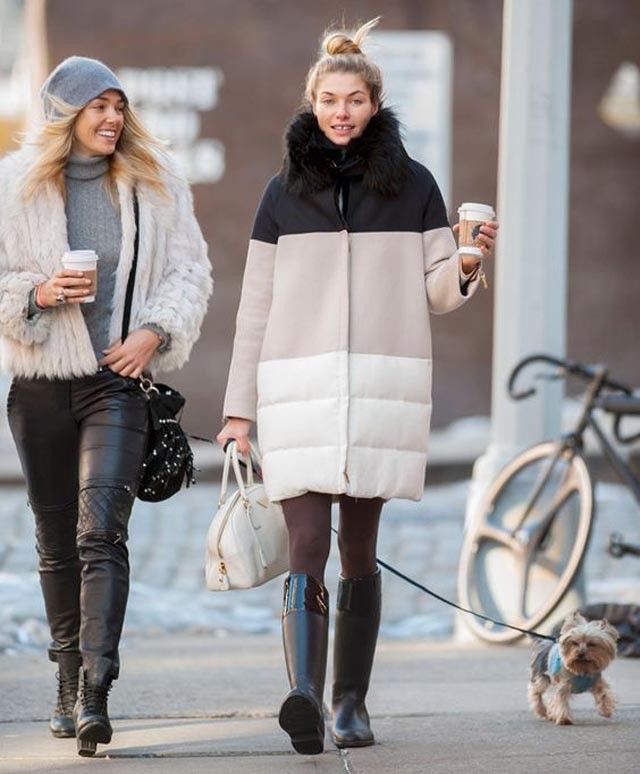 Jessica Hart téli stílustipp