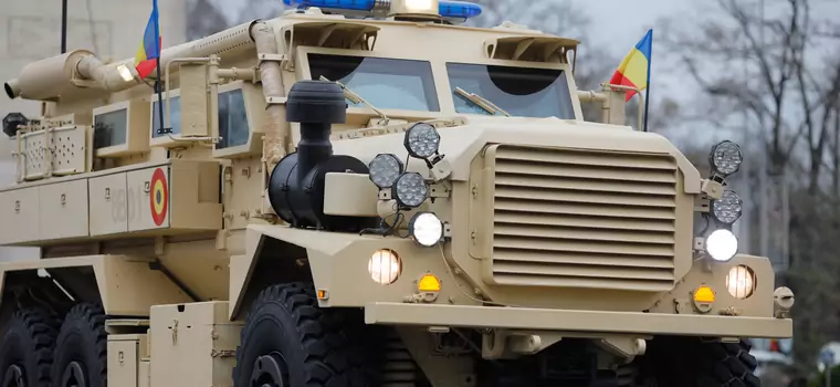 Do Polski z USA płyną wozy MRAP Cougar. Docelowo będziemy mieli 300 sztuk 