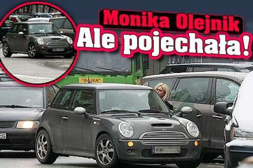 Monika Olejnik. Ale pojechała!