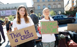 Greta Thunberg protestowała w Szwecji. To już 3 rocznica szkolnych strajków