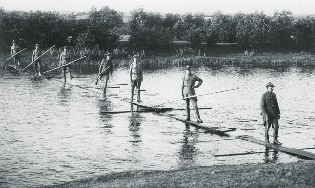 Patrol KOP w powiecie stołpeckim. 1929 r.