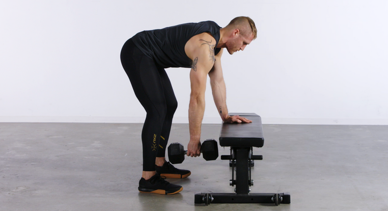 Stop Kneeling on the Bench for Single-Arm Rows