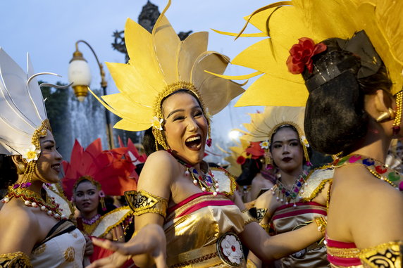 Ceremonia powitania Nowego Roku na Bali