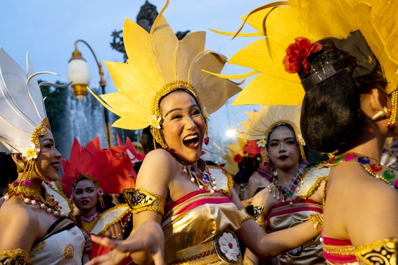 Ceremonia powitania Nowego Roku na Bali