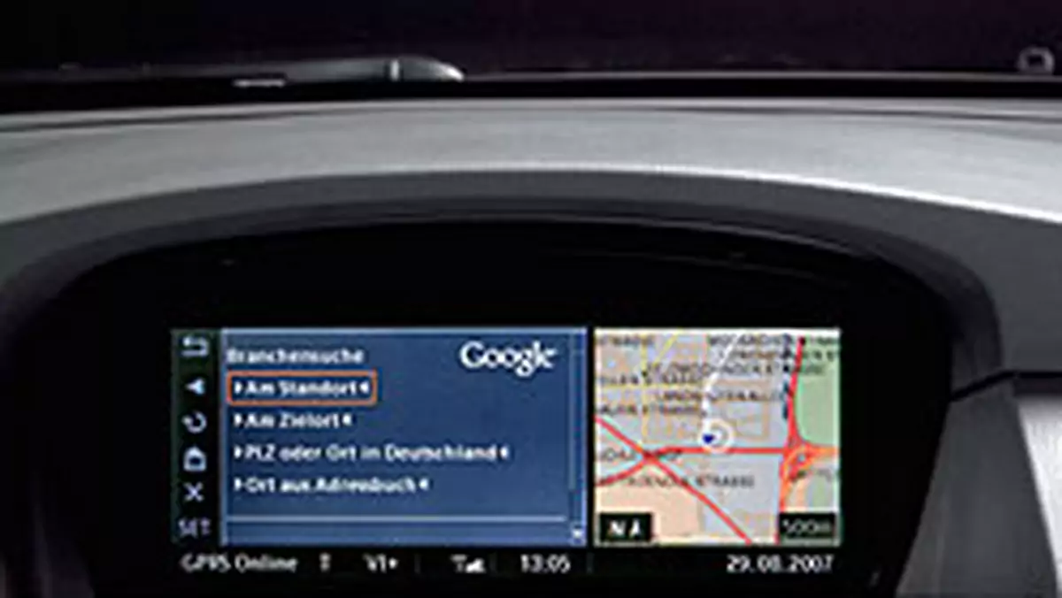 Google Local Search zadomawia się w nawigacjach BMW