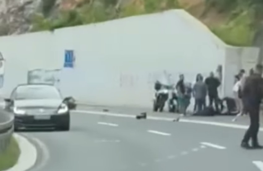 Udes motocikliste kod Užića
