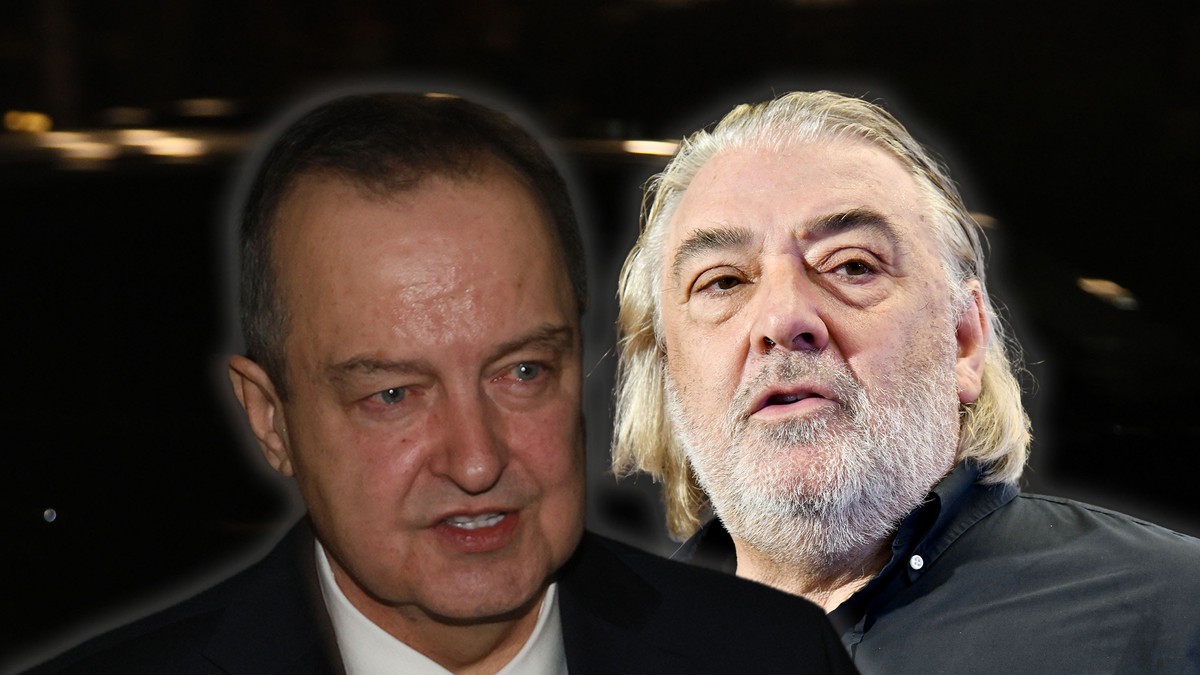 Ivica Dačić i Boba Živojinović