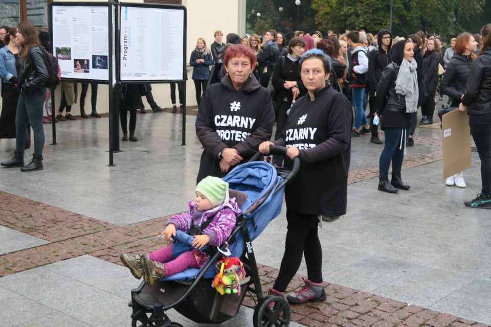 "Czarny poniedziałek" w Lublinie