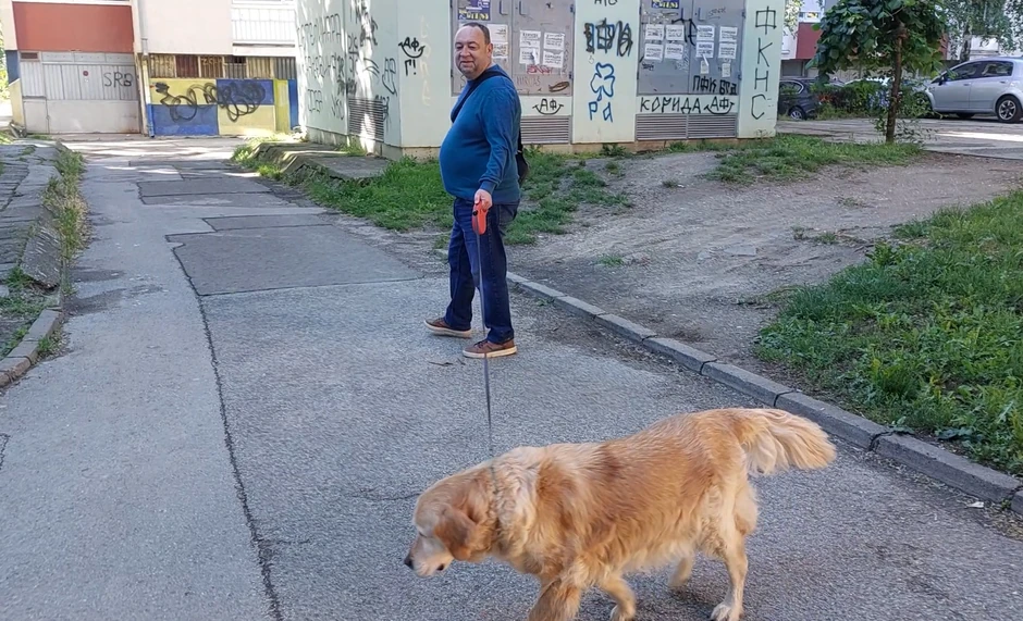 Marko Čubrilo sa ljubimcem