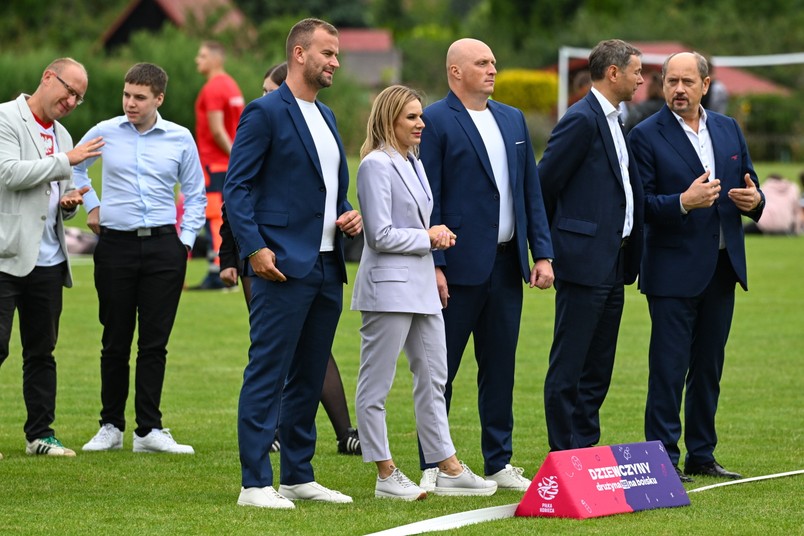 Pierwsze oficjalne wystąpienie Marty Nawrockiej. Zobacz, jak wypadła żona prezydenta RP