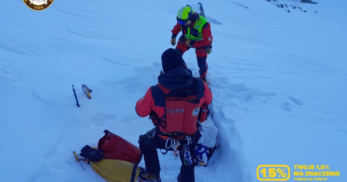 Tragedia w Tatrach. Znaleźli ciało 20-letniego mężczyzny