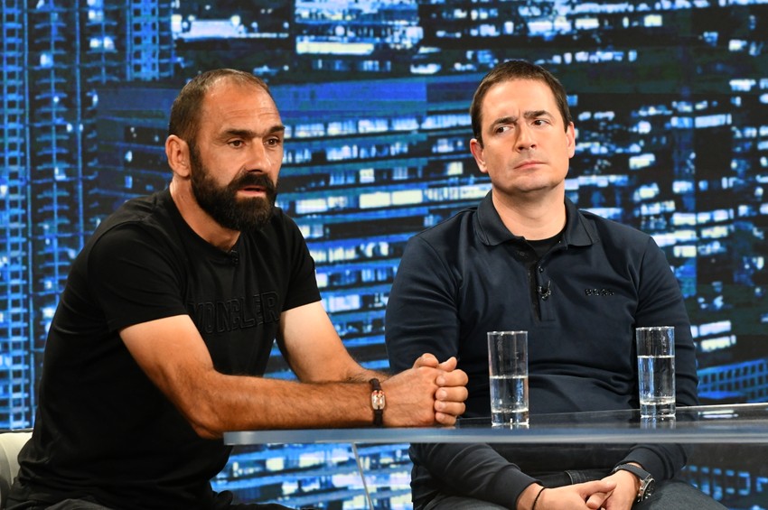 Advokat Marko Anđelković i Saša Panić