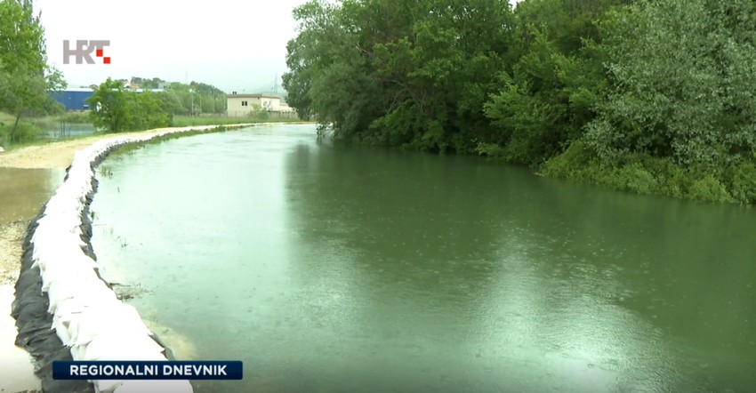 Vodostaj na reci Krka