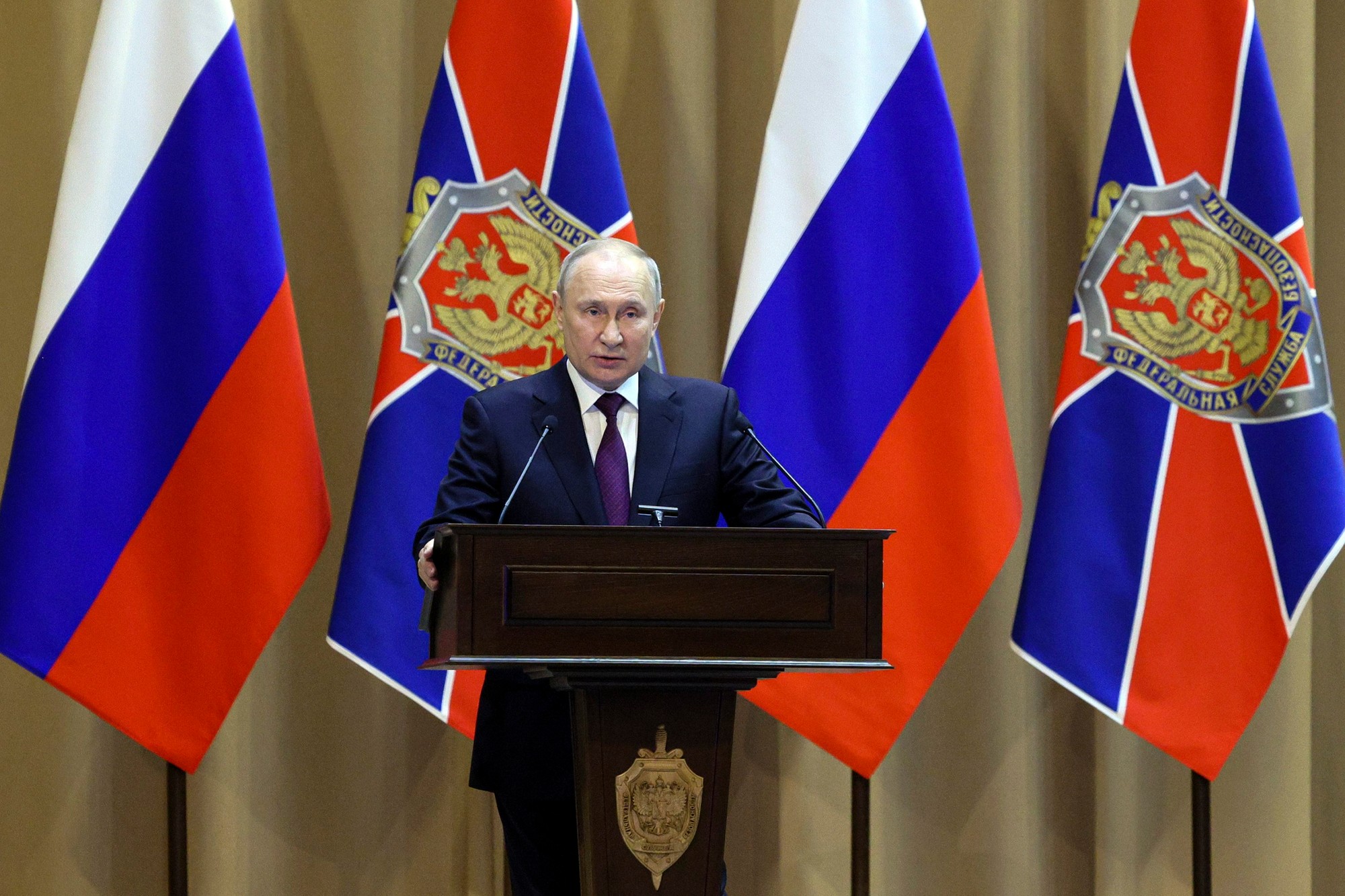 Ruský prezident Vladimir Putin. 