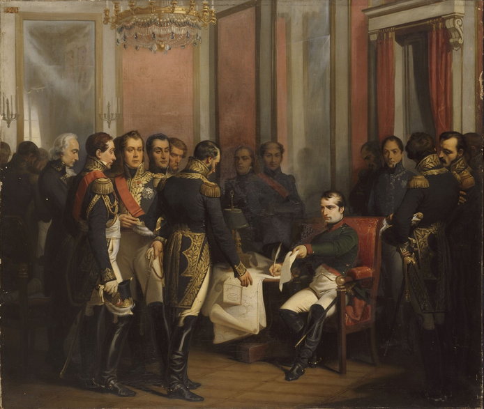 Pierwsza abdykacja Napoleona