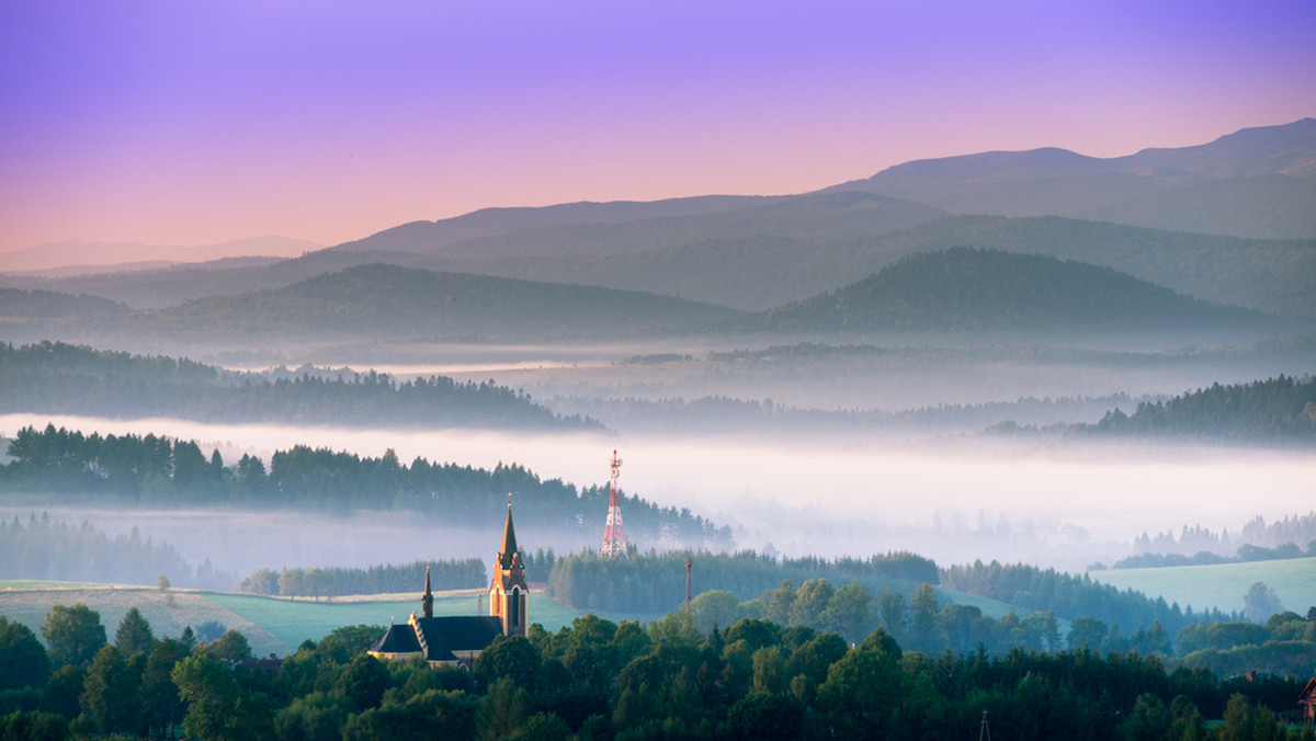 Bieszczady: Niewielki mróz i słoneczna pogoda. Bardzo dobre warunki turystyczne