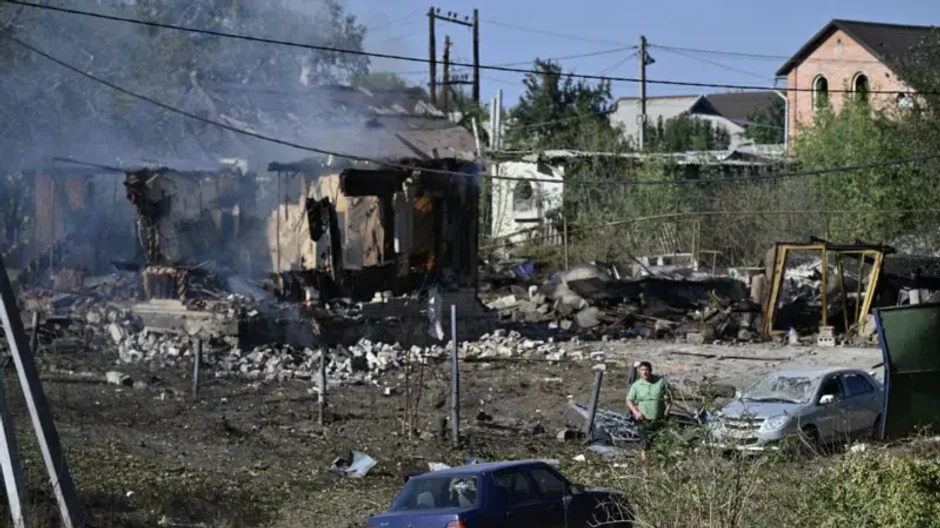 Tokom godine borbi u blizini Pokrovska, linija fronta se pomerila sve do predgrađa grada | Foto: GENYA SAVILOV/AFP via Getty Images
