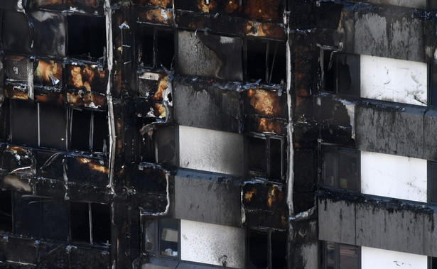 24-piętrowy wieżowiec, który spłonął w North Kensington w Londynie