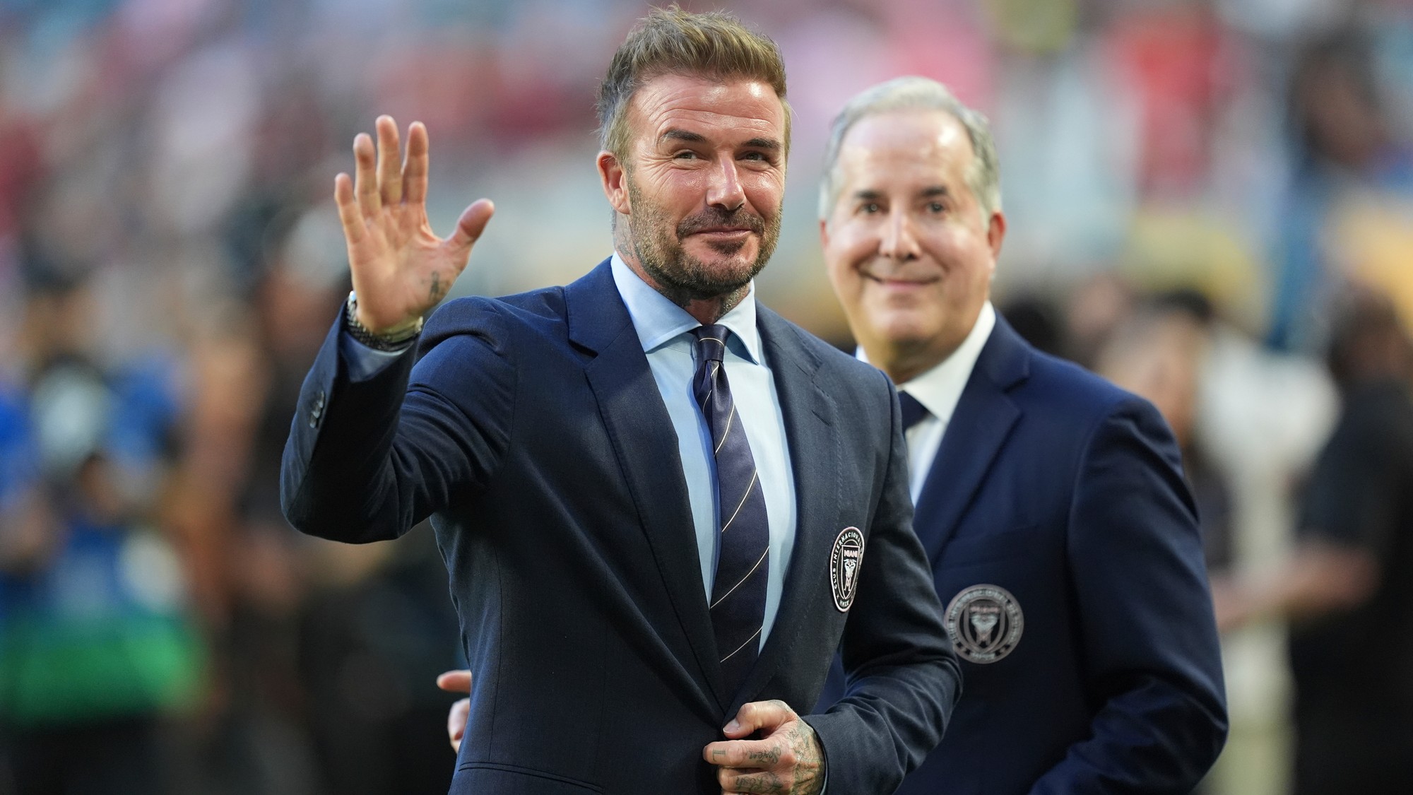 Bývalý anglický futbalový reprezentant David Beckham.