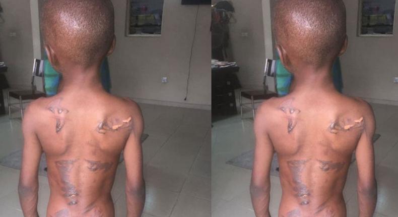 Woman burns 8-year-old nephew with electric iron for eating her groundnut 
