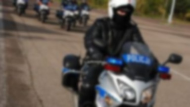 Nielegalne wyścigi motocyklowe w Jełowej