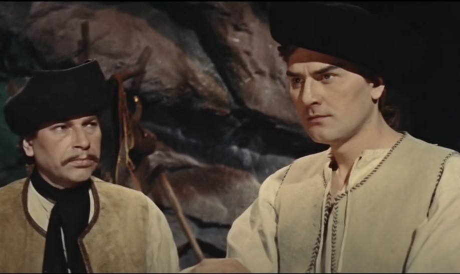 František Kuchta vo filme Jánošík.