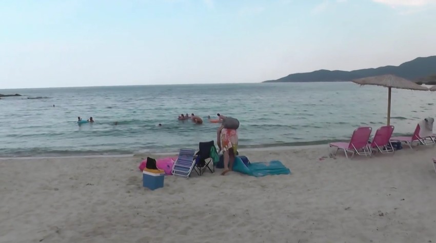 Mesto gde se Grk smestio sa svojom porodicom, na šta i ima pravo, ali se to nije dopalo vlasnicima bič bara