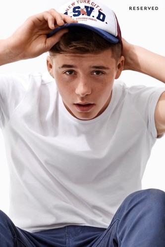Brooklyn Beckham w kampanii Reserved YFL wiosna/lato 2015