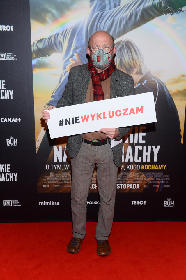 Artur Barciś na premierze filmu "Wszystkie nasze strachy"