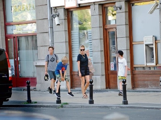 Džulija Roberts sa porodicom u Beogradu