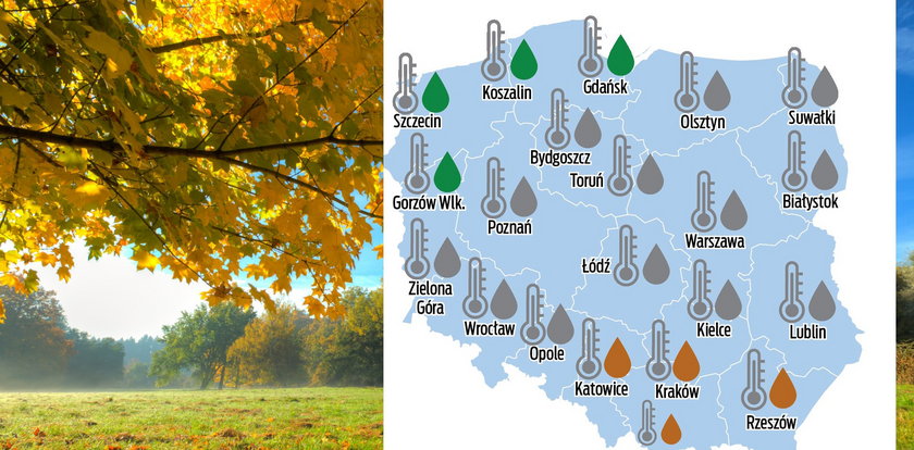 Jaka pogoda będzie jesienią? Mamy nową prognozę IMGW na cztery miesiące