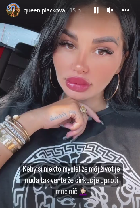 Zuzana Plačková skončila v nemocnici. 