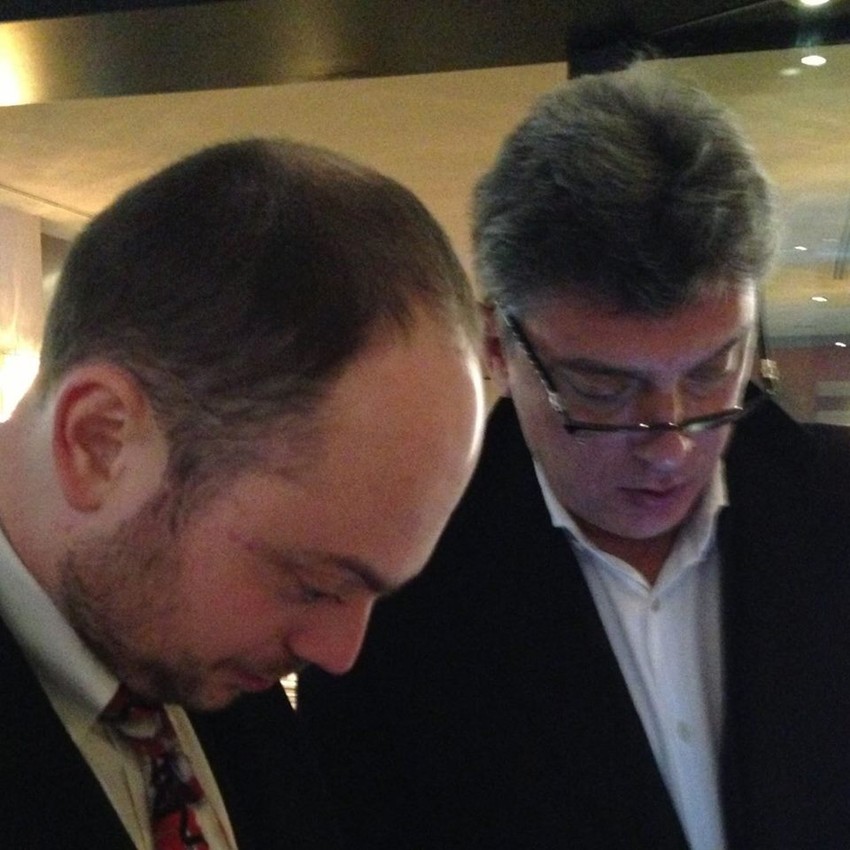 Vladimir Kara-Murza i Boris Njemcov