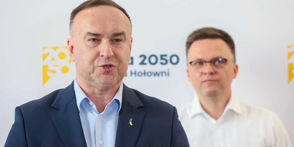 Michał Kobosko i Szymon Hołownia