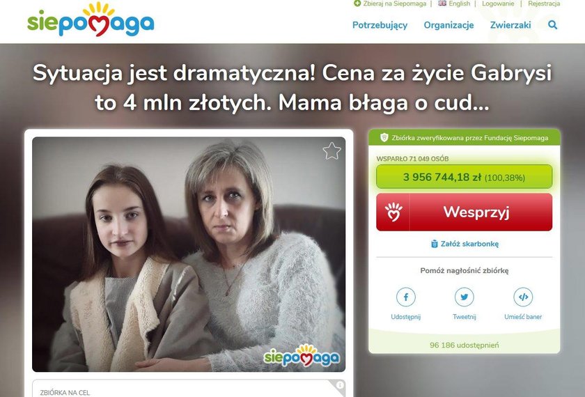 Zbiórka w internecie