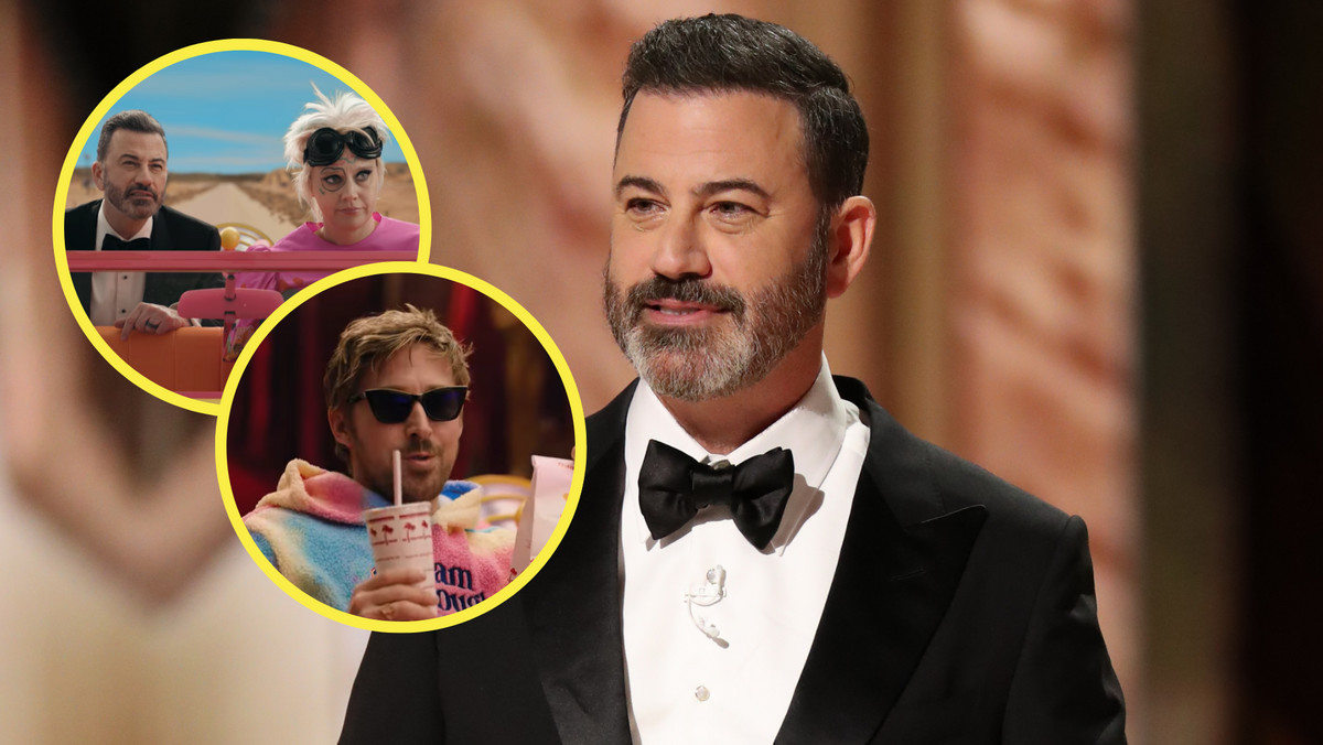 Jimmy Kimmel nie wiedział, jak trafić na Oscary? Pomogła obsada "Barbie" 