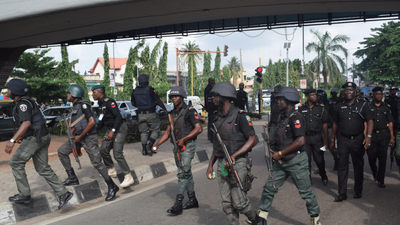 Nigerian police officers [TheCable]