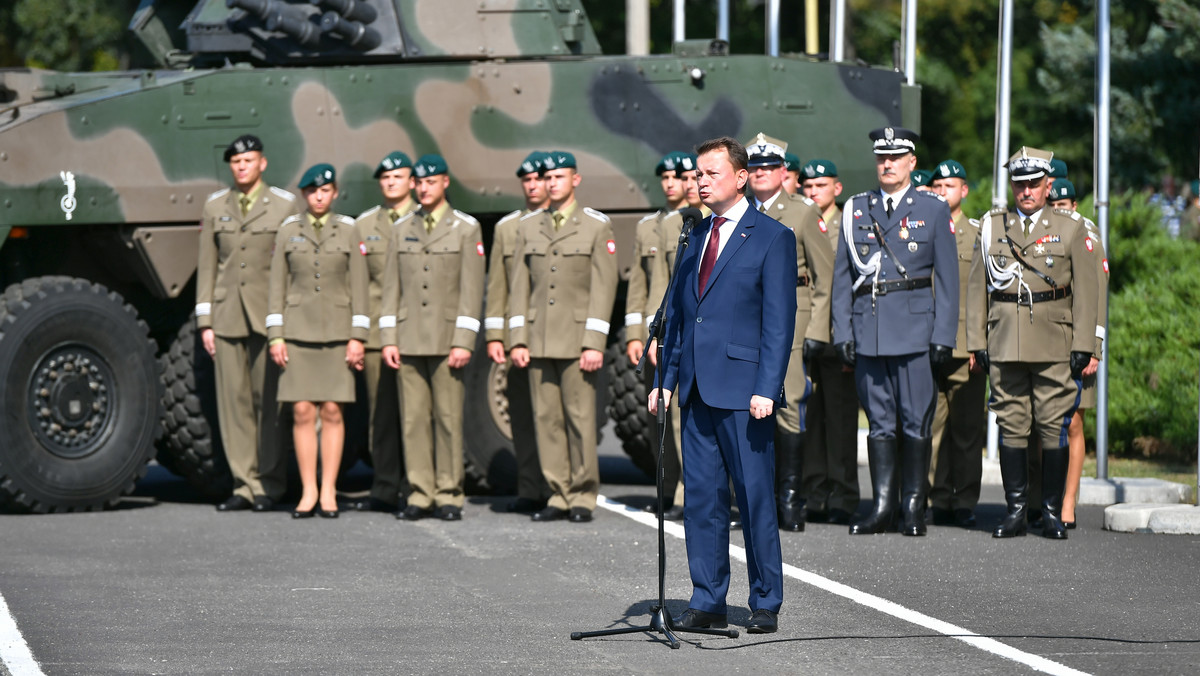 Mariusz Błaszczak: wojsko polskie musi być liczniejsze