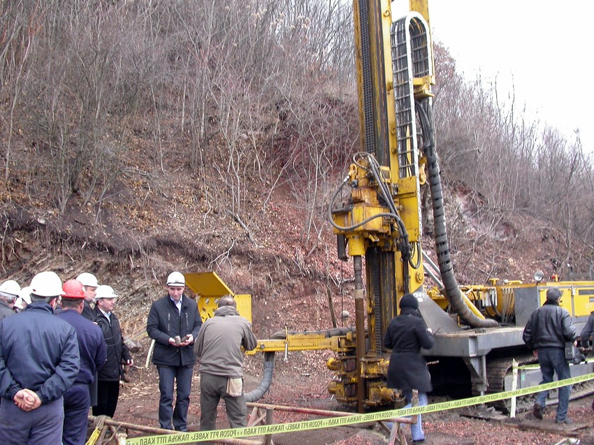 Geološko istraživanje uljanih škriljaca kod Aleksinca
