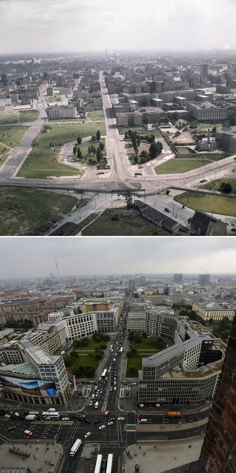 Berlinski zid, nekad i sad