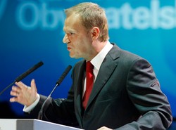 Tusk cytuje Jana Pawła II na konwencji PO