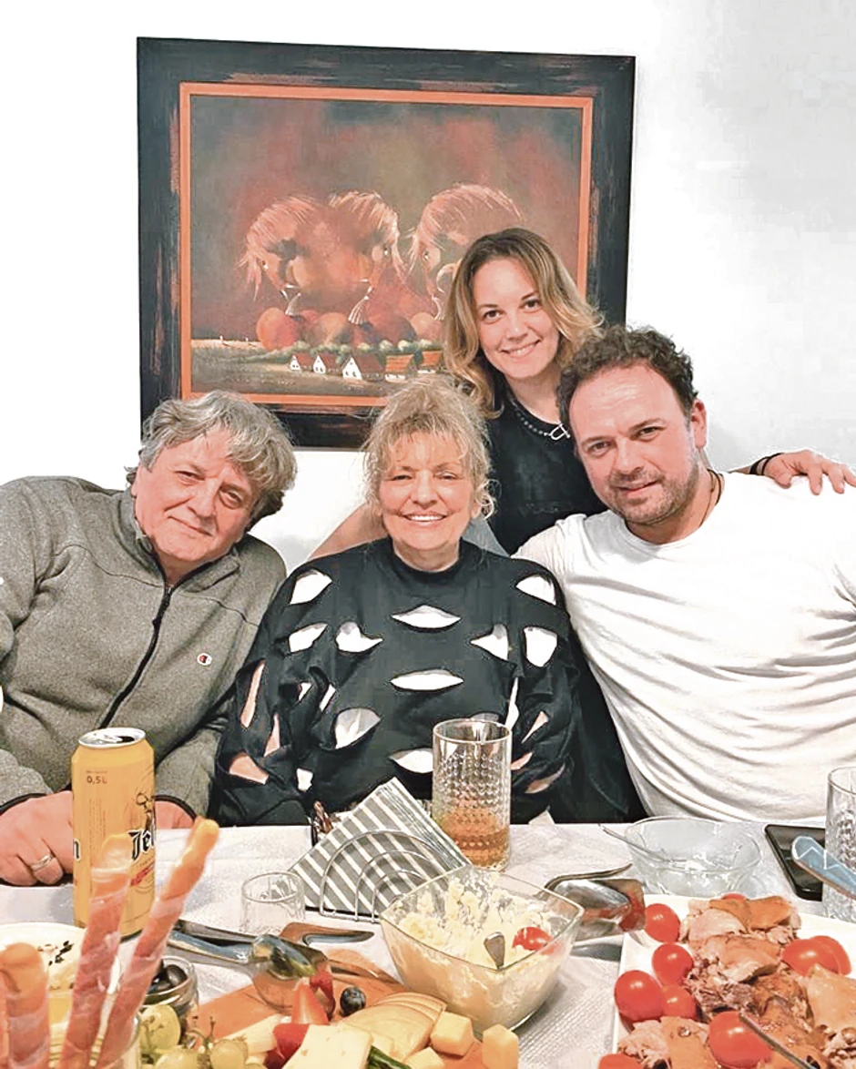 Radoš Bajić sa suprugom