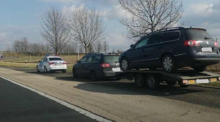 Erre figyeljen oda ma, ha az M1-es autópályán közlekedik / Fotó: Police.hu