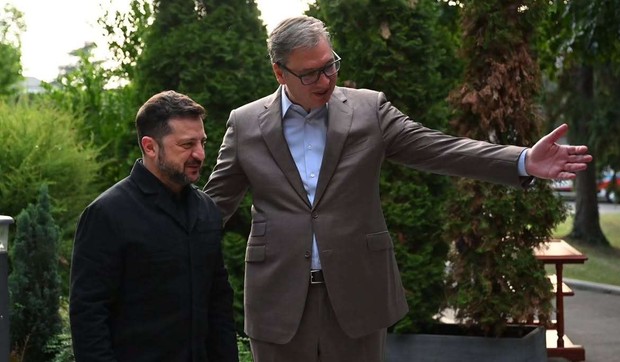 Aleksandar Vučić Volodimir Zelenski