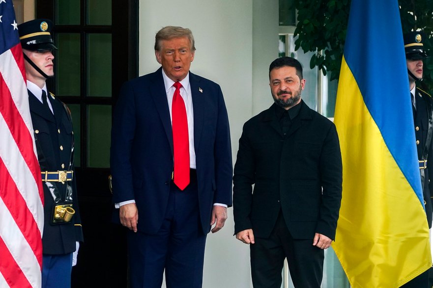 Donald Trump i Wołodymyr Zełenski